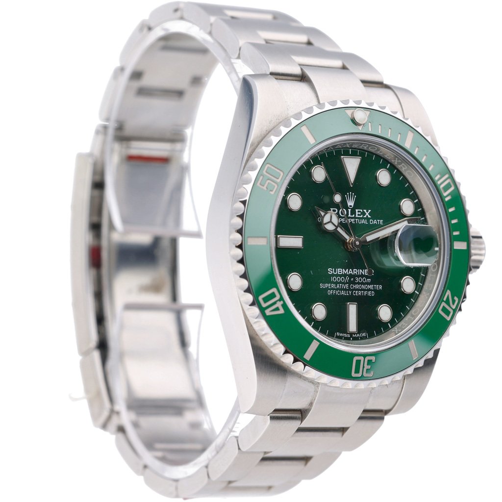 Rolex Submariner Green Watch Face